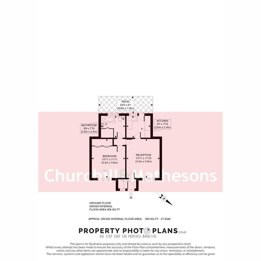 Квартира в Лондоне, Великобритания, 47 м² - фото 10