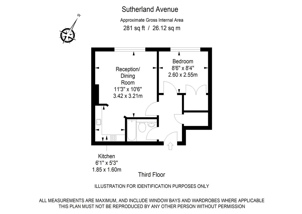 Квартира в Лондоне, Великобритания, 26 м² - фото 10