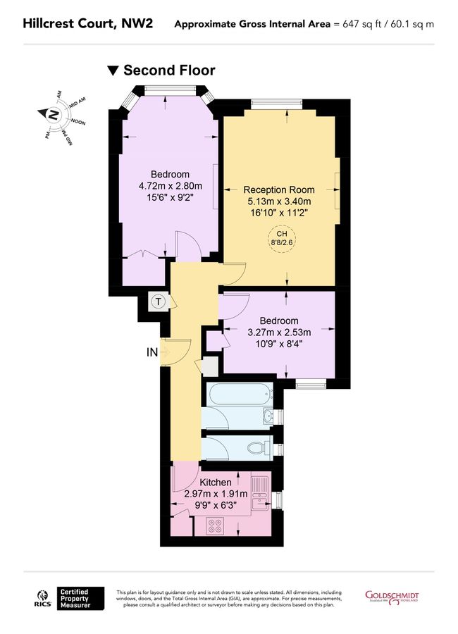 Квартира в Лондоне, Великобритания, 60 м² - фото 10