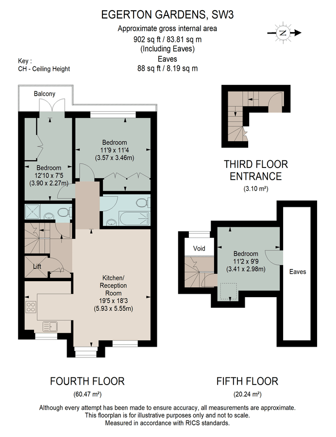Квартира в Лондоне, Великобритания, 84 м² - фото 11