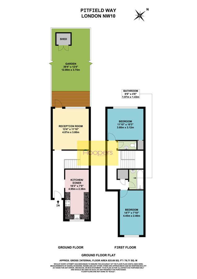Квартира в Лондоне, Великобритания, 77 м² - фото 11