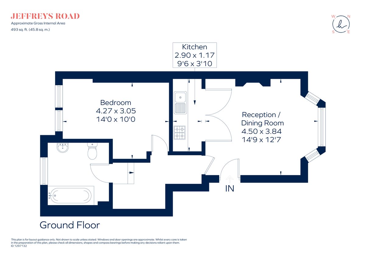 Квартира в Лондоне, Великобритания, 46 м² - фото 11
