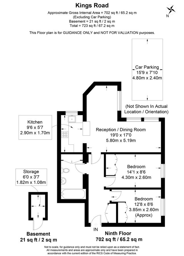 Квартира в Лондоне, Великобритания, 67 м² - фото 11