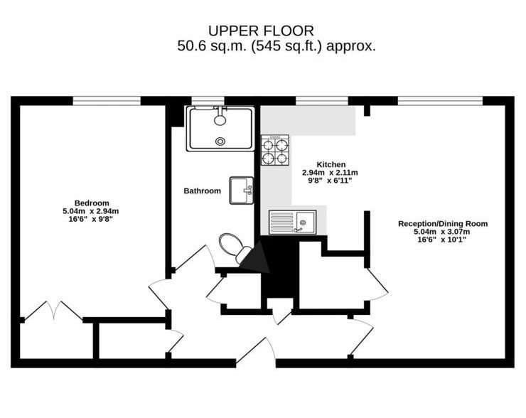 Квартира в Лондоне, Великобритания, 51 м² - фото 12