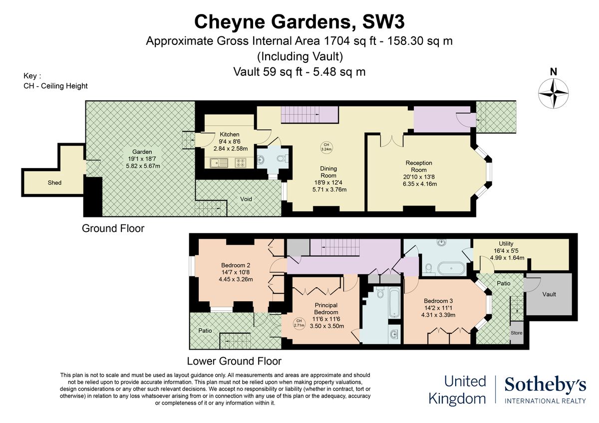 Квартира в Лондоне, Великобритания, 158 м² - фото 12