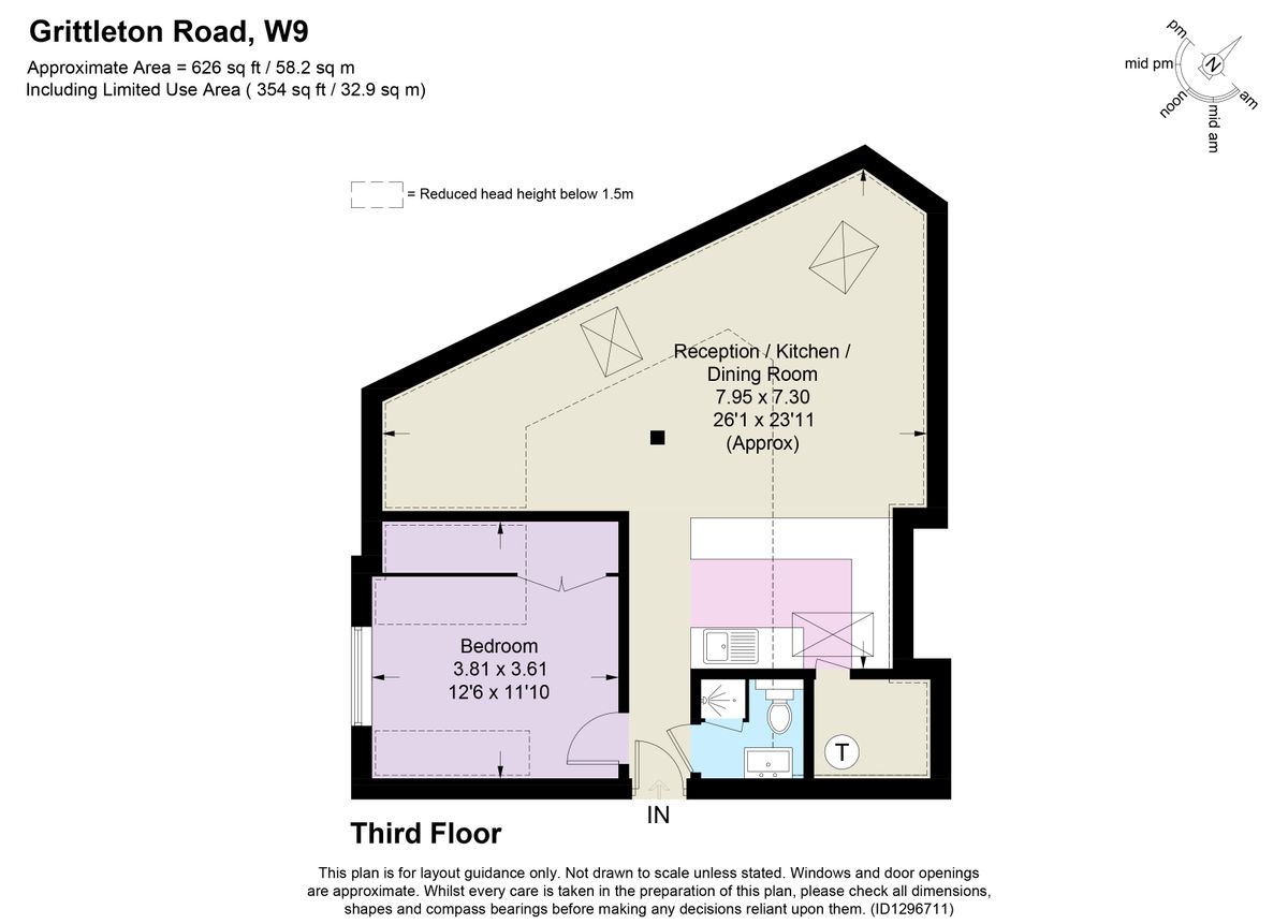 Квартира в Лондоне, Великобритания, 58 м² - фото 13