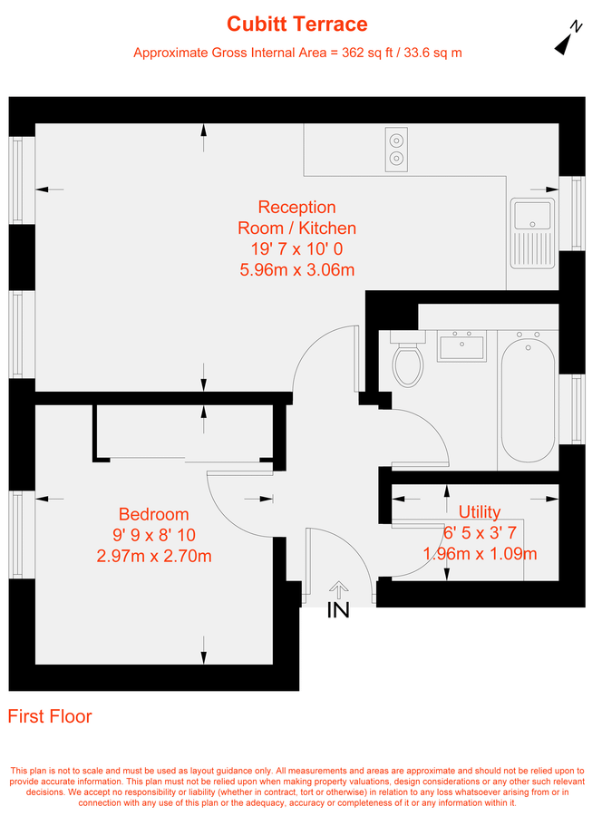 Квартира в Лондоне, Великобритания, 34 м² - фото 13