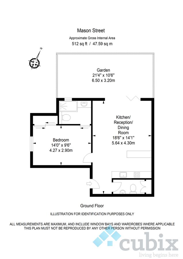 Квартира в Лондоне, Великобритания, 48 м² - фото 13