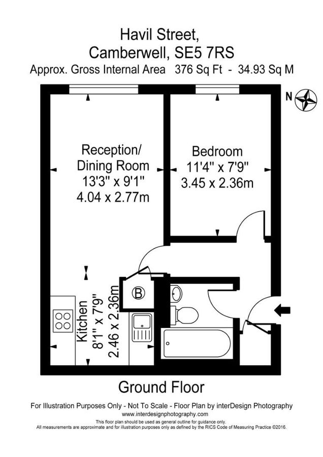 Квартира в Лондоне, Великобритания, 35 м² - фото 14