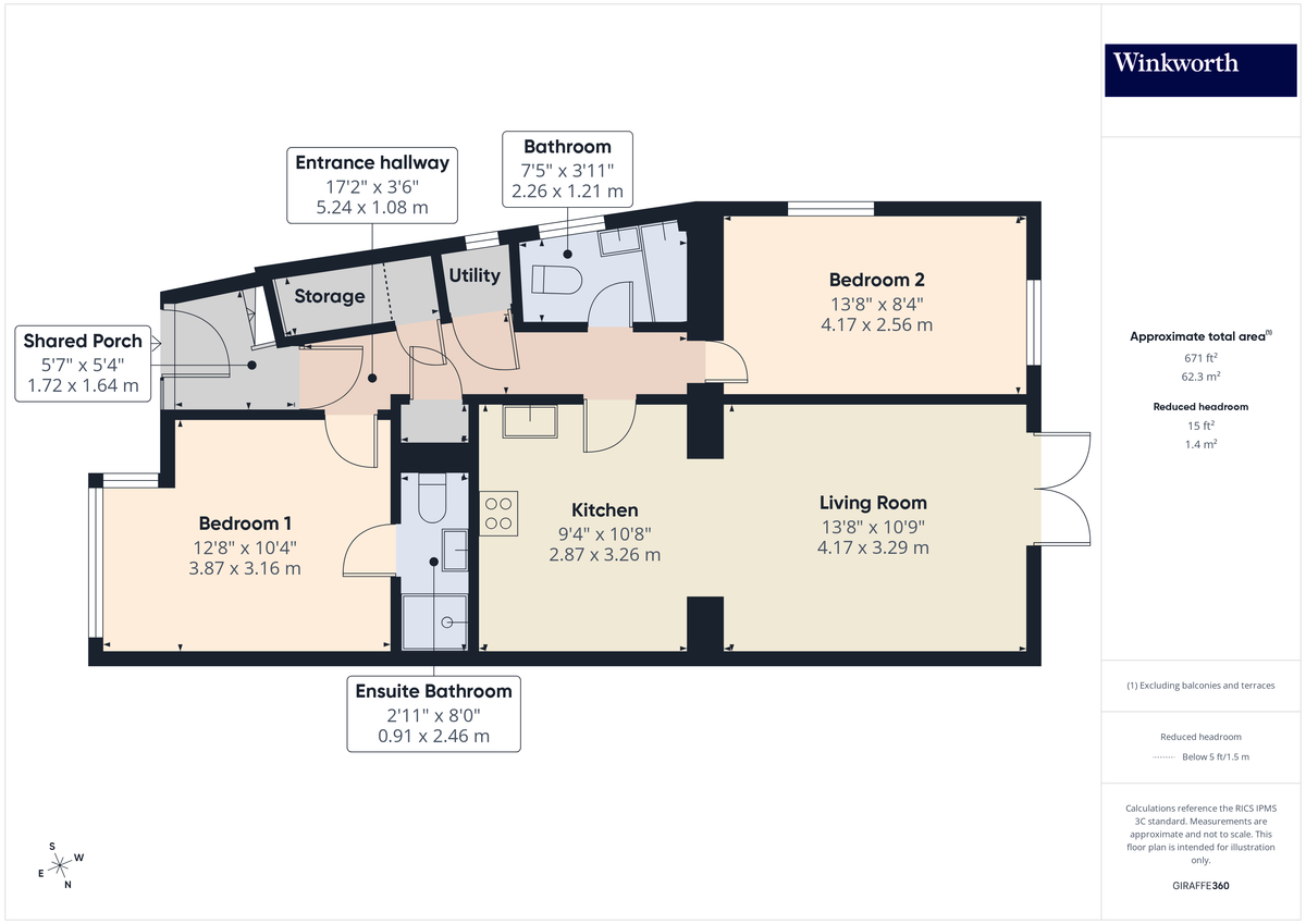 Квартира в Лондоне, Великобритания, 62 м² - фото 15