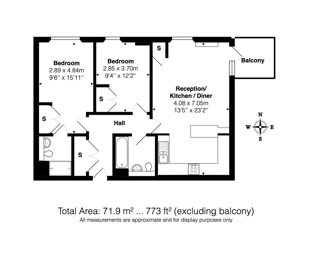 Квартира в Лондоне, Великобритания, 72 м² - фото 15