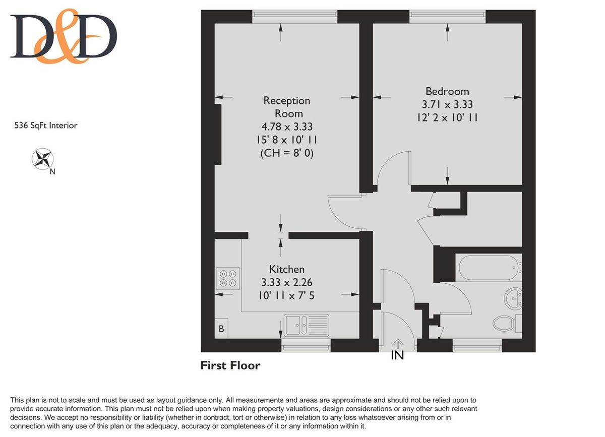 Квартира в Лондоне, Великобритания, 50 м² - фото 15