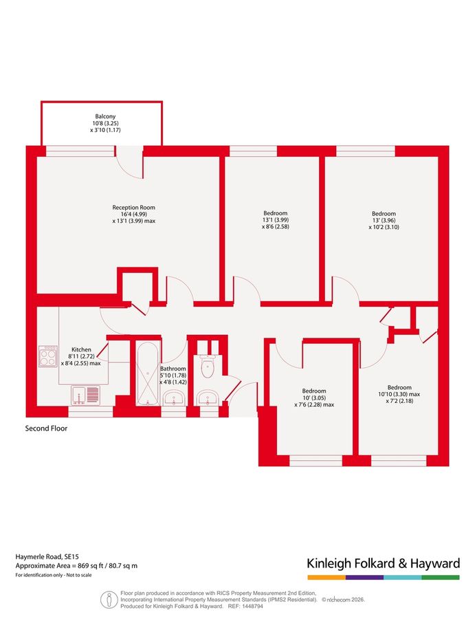 Квартира в Лондоне, Великобритания, 81 м² - фото 16