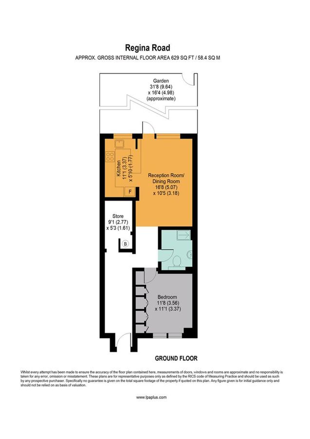 Квартира в Лондоне, Великобритания, 58 м² - фото 16