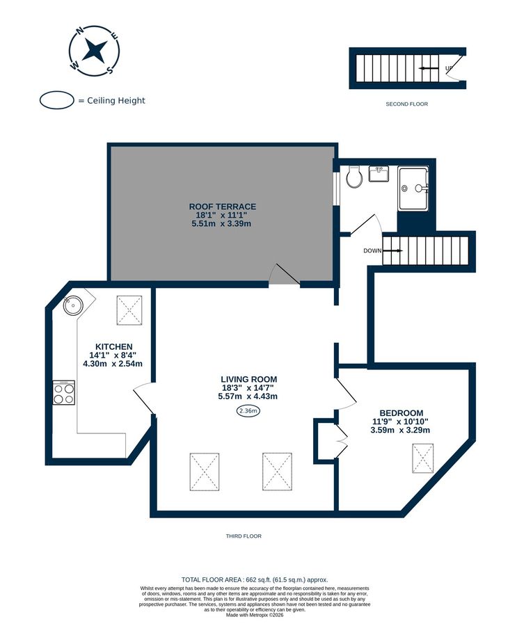 Квартира в Лондоне, Великобритания, 62 м² - фото 17