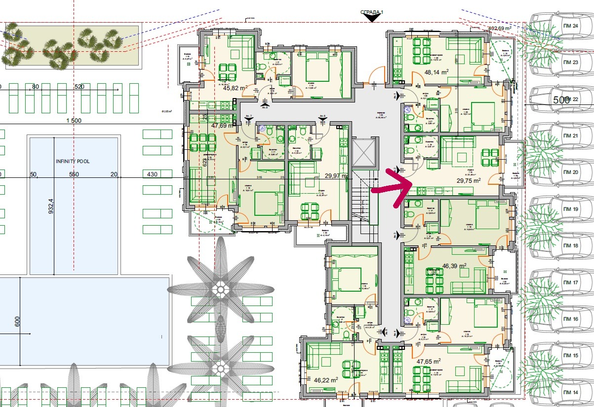 Квартира в Равде, Болгария, 34.06 м² - фото 2