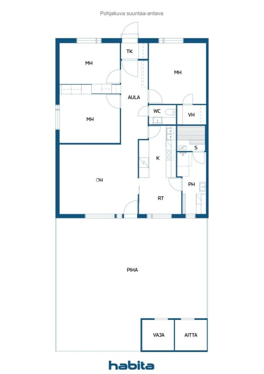 Квартира в Котке, Финляндия, 90.5 м² - фото 2