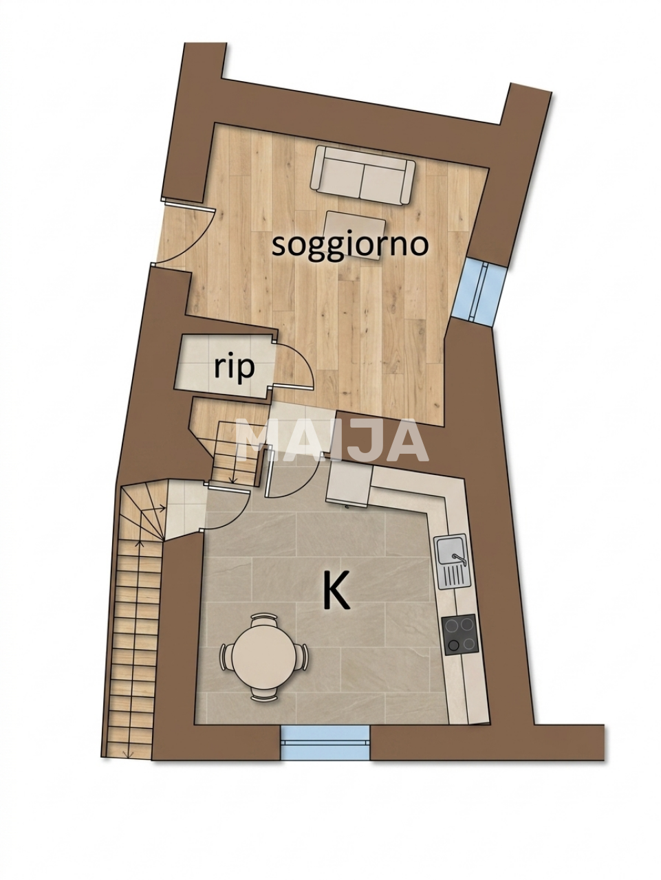 Дом в Риети, Италия, 106 м² - фото 19