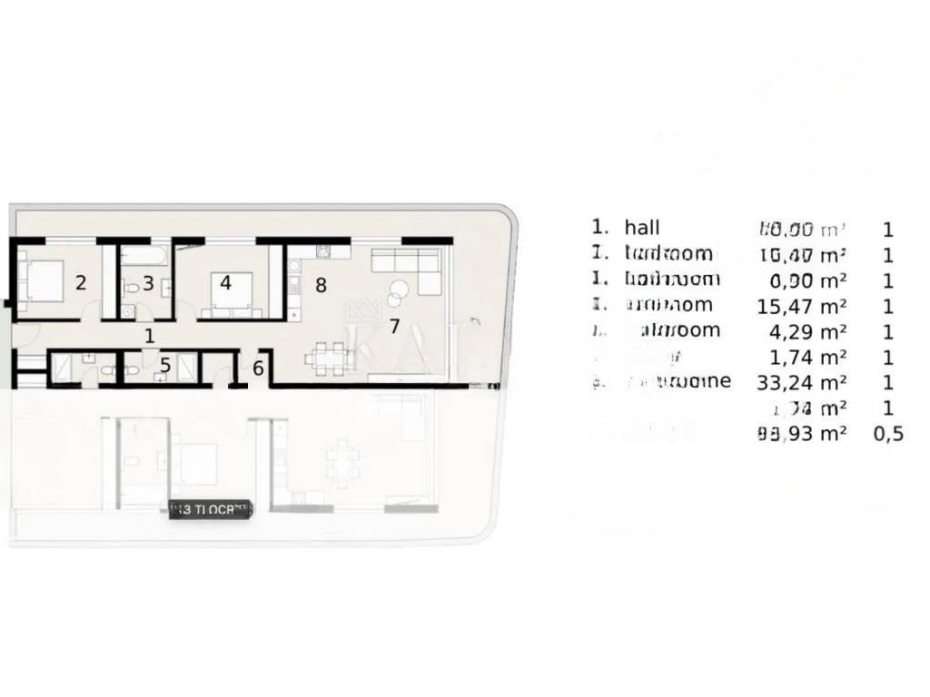 Квартира в Опатии, Хорватия, 120 м² - фото 2