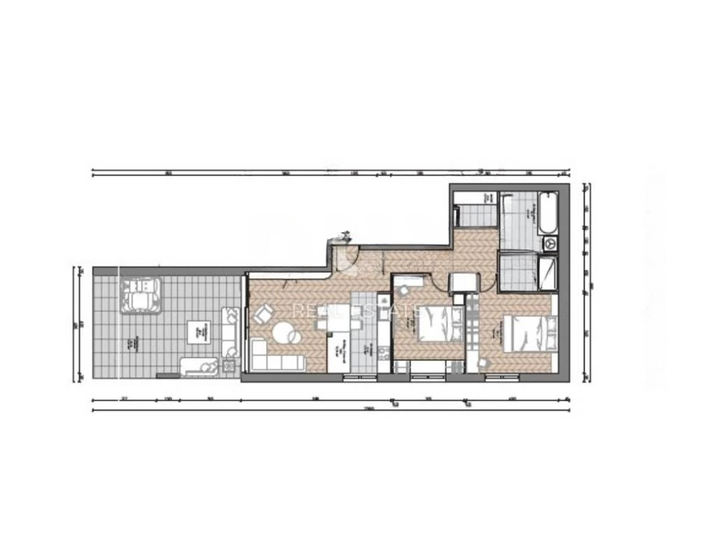 Квартира в Опатии, Хорватия, 91 м² - фото 3