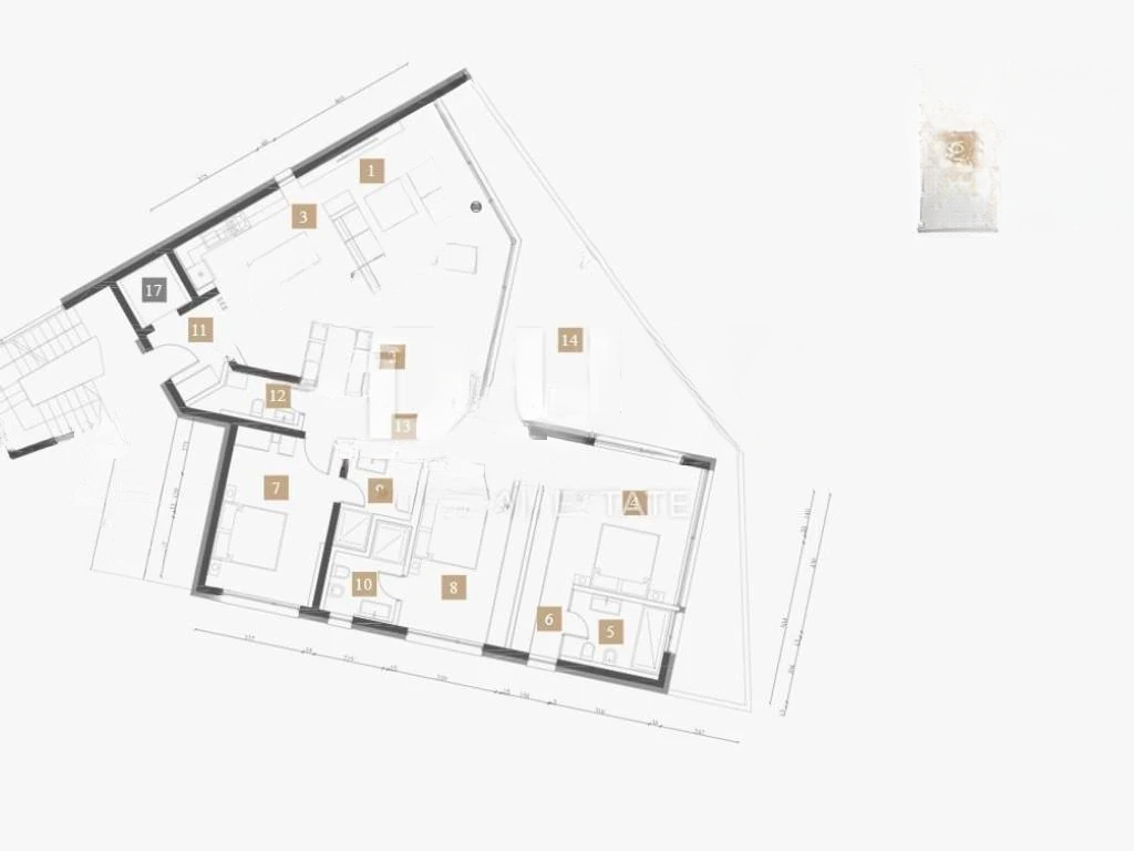 Квартира в Опатии, Хорватия, 159 м² - фото 3