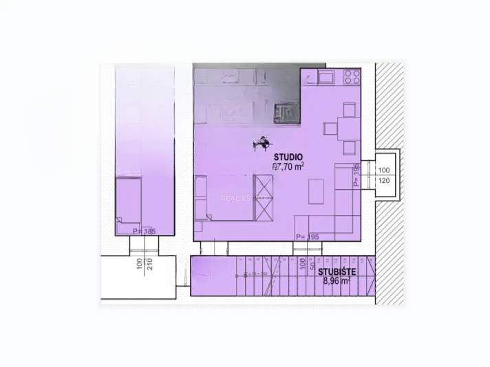 Квартира в Опатии, Хорватия, 49 м² - фото 3