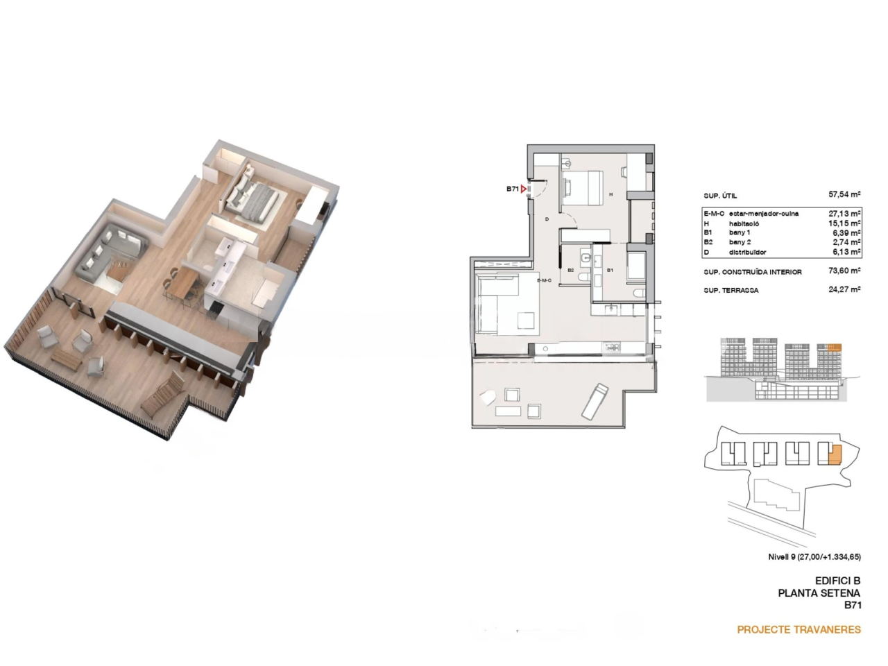 Квартира в Энкаме, Андорра, 73 м² - фото 3