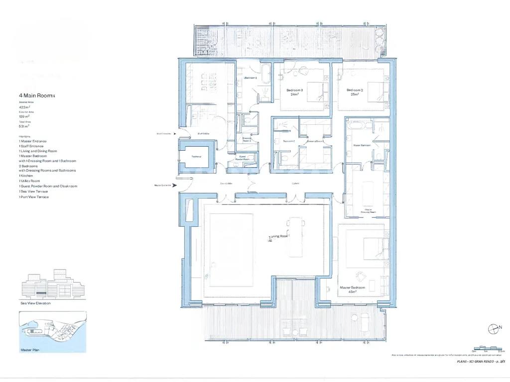 Квартира в Монако, Монако, 531 м² - фото 4