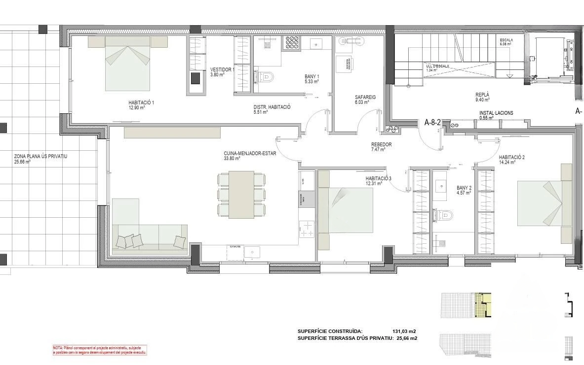 Квартира в Андорра-ла-Велье, Андорра, 156 м² - фото 3