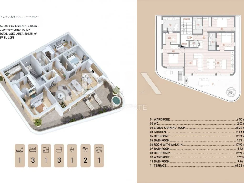 Квартира в Опатии, Хорватия, 202 м² - фото 7