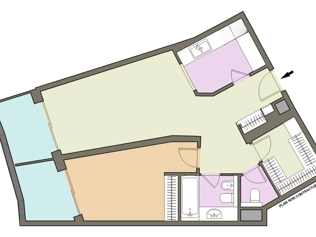 Квартира в Сен-Романе, Монако, 81 м² - фото 9
