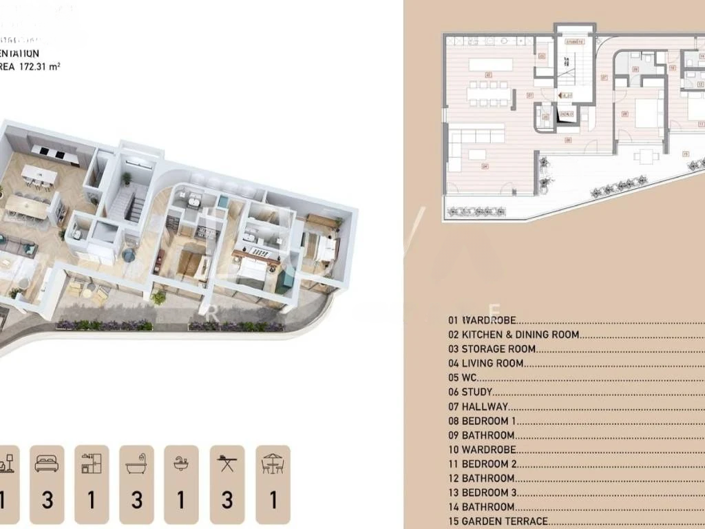 Квартира в Опатии, Хорватия, 155 м² - фото 10
