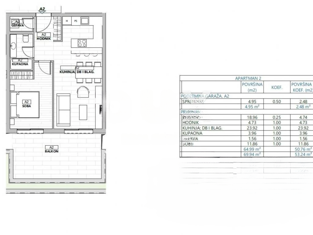 Квартира в Опатии, Хорватия, 64 м² - фото 14