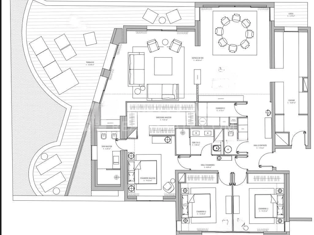Квартира в Сен-Романе, Монако, 291 м² - фото 14