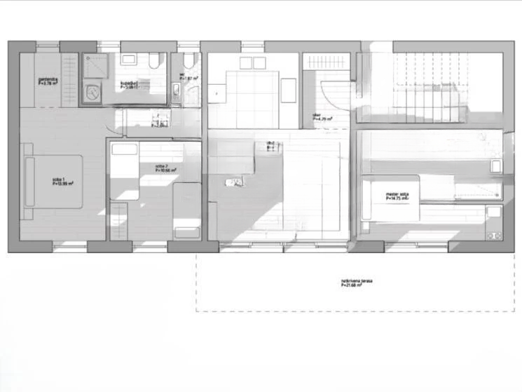 Квартира в Опатии, Хорватия, 98 м² - фото 14