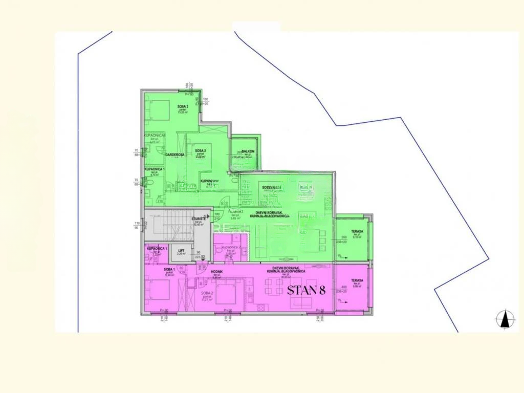 Квартира в Опатии, Хорватия, 218 м² - фото 15