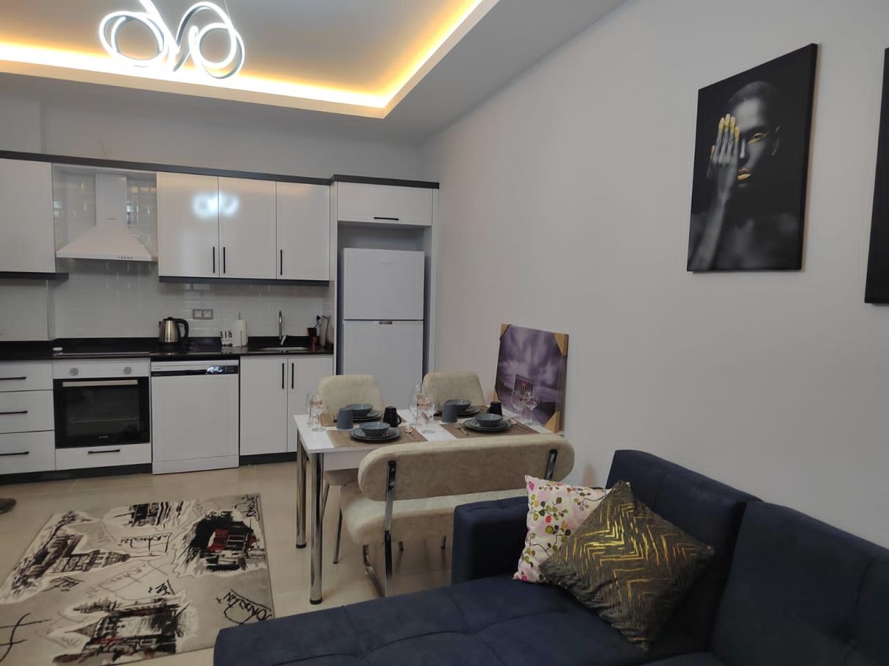Апартаменты в Алании, Турция, 55 м² - фото 2