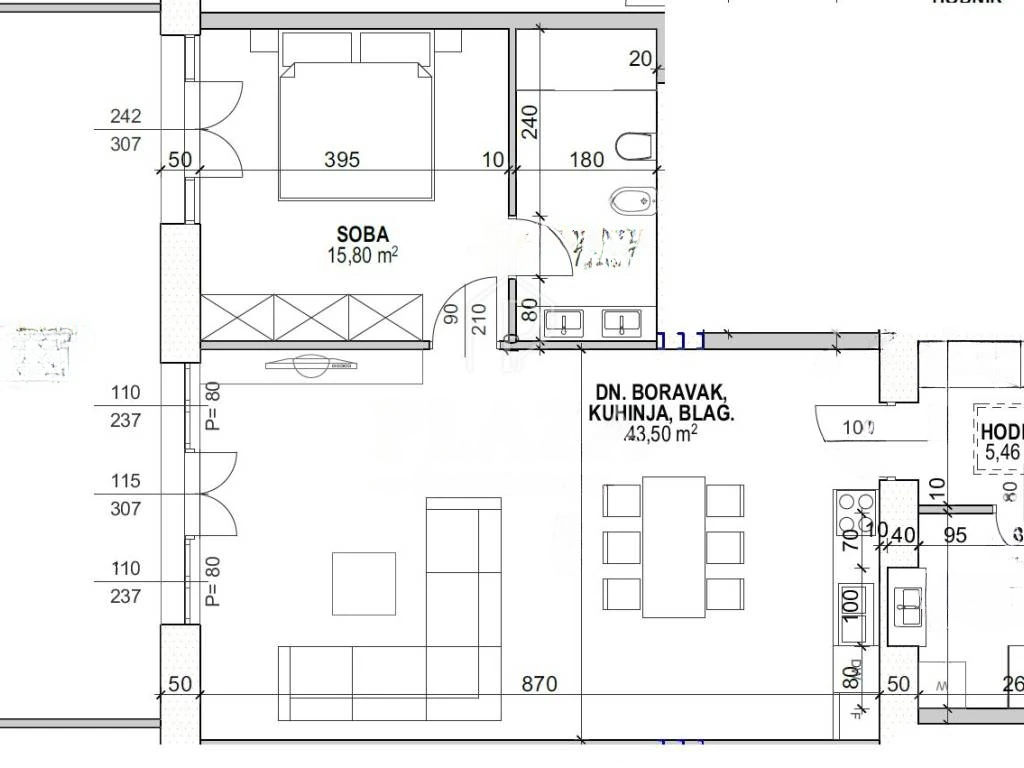 Квартира в Опатии, Хорватия, 113 м² - фото 9