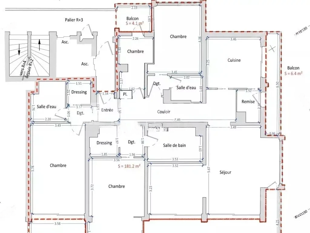 Квартира в Монте Карло, Монако, 224 м² - фото 10