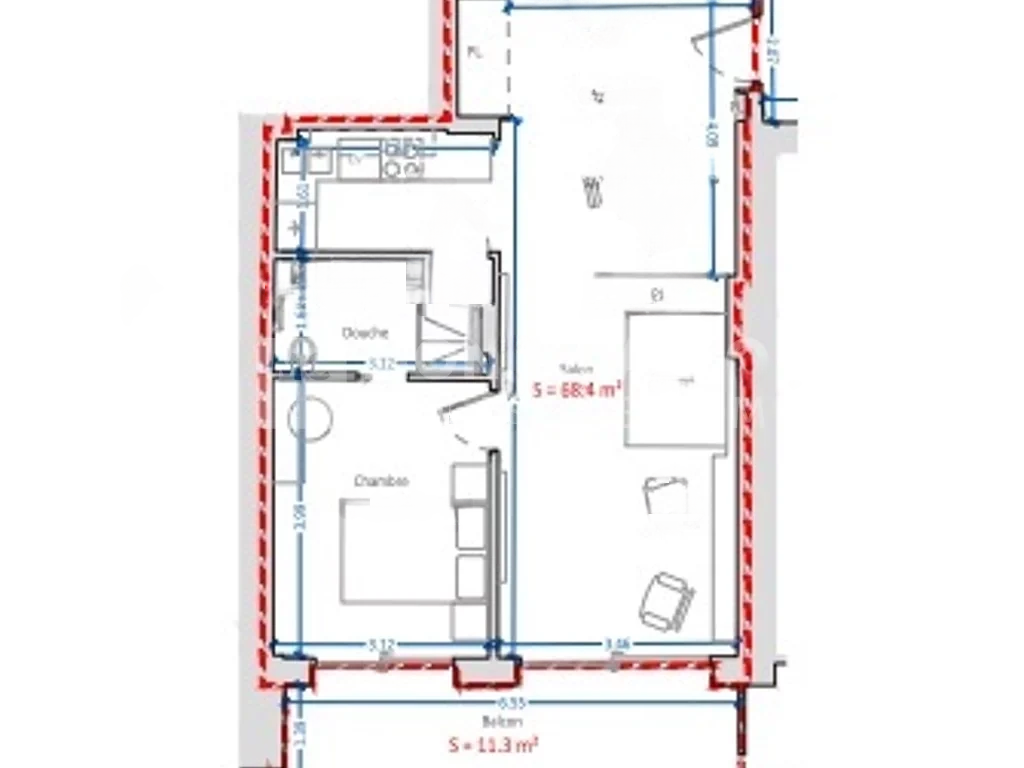 Квартира в Монте Карло, Монако, 80 м² - фото 11