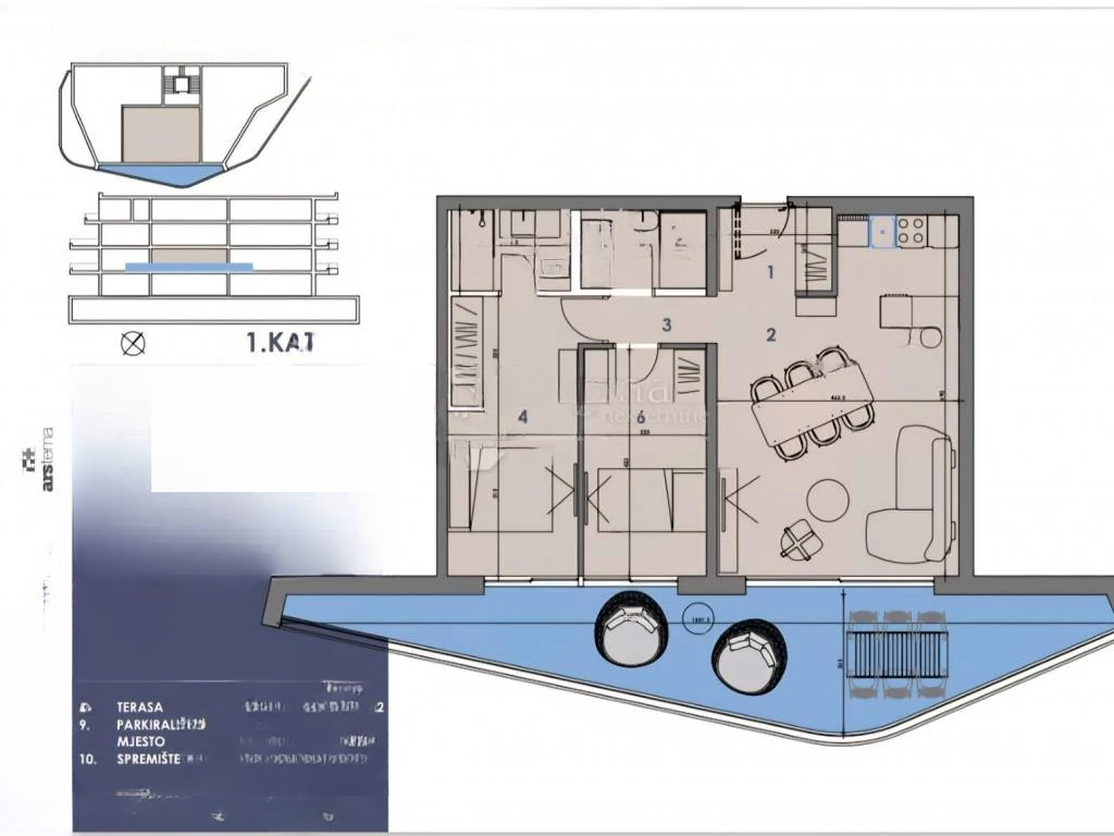 Квартира в Опатии, Хорватия, 89 м² - фото 13