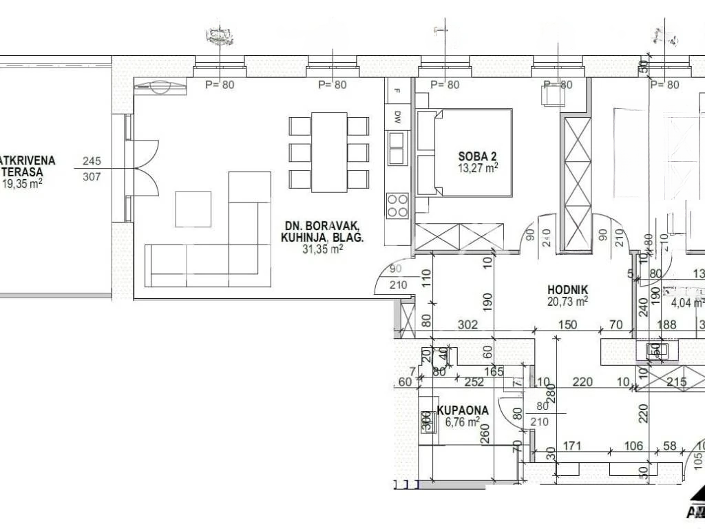 Квартира в Опатии, Хорватия, 93 м² - фото 13