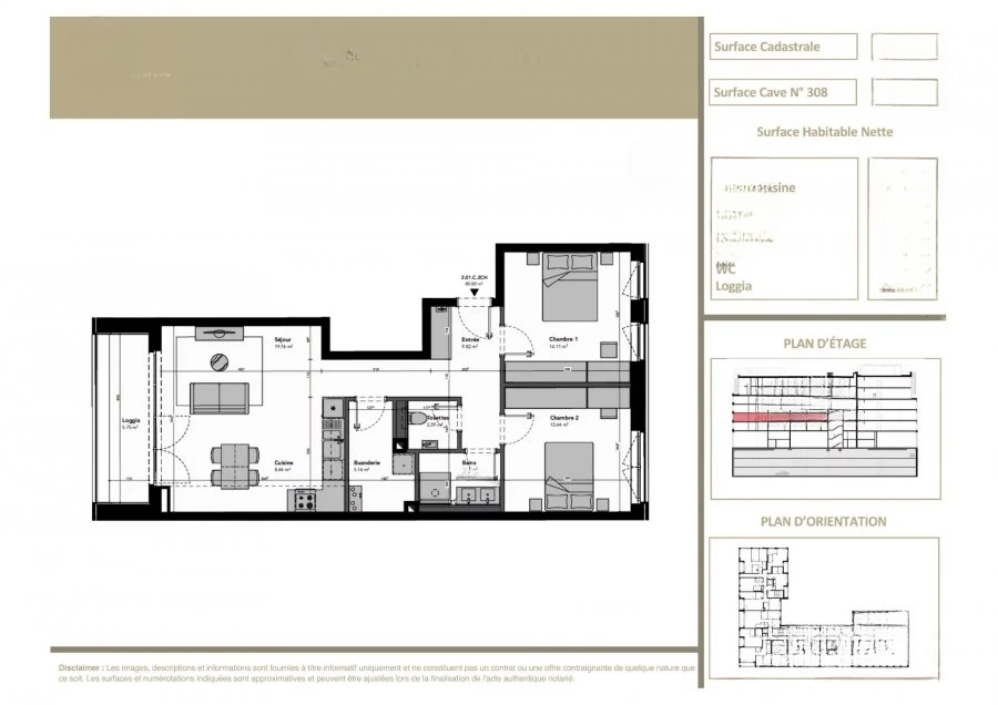 Квартира в Люксембурге, Люксембург, 80 м² - фото 3