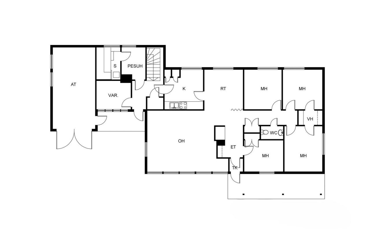 Дом в Куусанкоски, Финляндия, 100 м² - фото 16