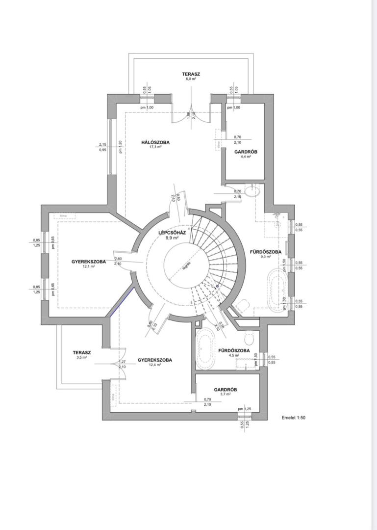 Вилла Budakalász, Венгрия, 286.5 м² - фото 2