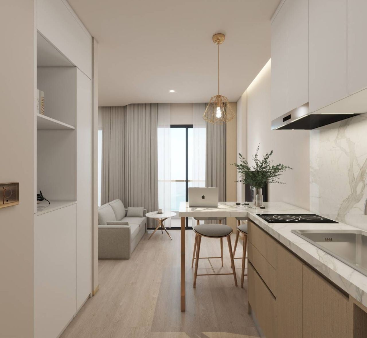 Студия на Пхукете, Таиланд, 26.8 м² - фото 9