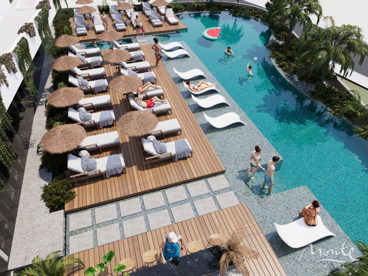 Апартаменты в Баре, Черногория, 27 м² - фото 11