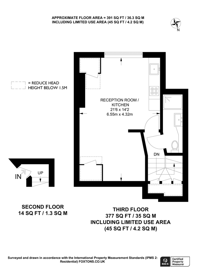 Квартира в Лондоне, Великобритания, 35 м² - фото 7
