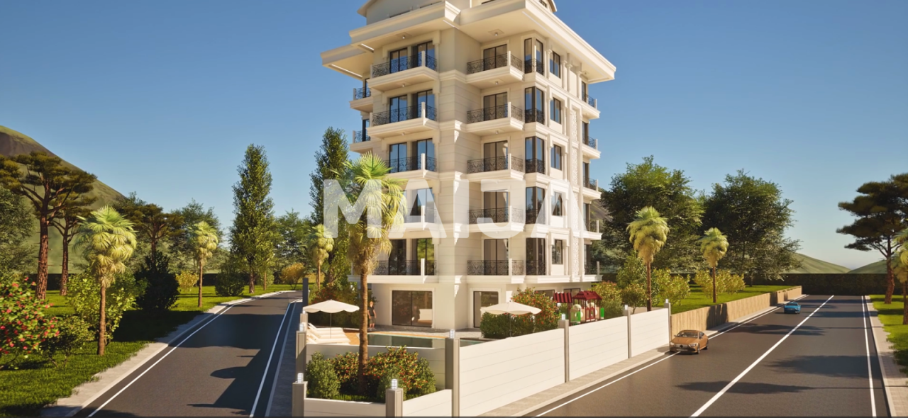 Апартаменты в Алании, Турция, 52 м² - фото 6