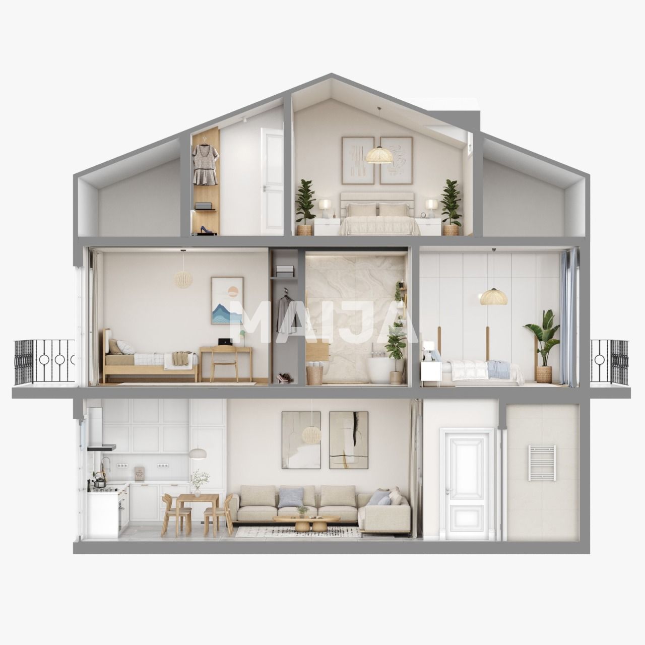 Квартира в Батуми, Грузия, 144 м² - фото 9